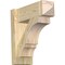 Ekena Millwork Balboa Rough Sawn Arts and Crafts Outlooker, Douglas Fir, 6"W x 16"D x 16"H OUT06X16X16BOA03RDF - alternate 1